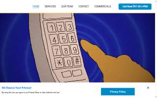 Rock Solid Plumbing & Heating website