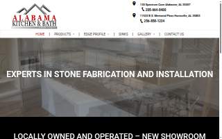 Alabama Kitchen Bath website