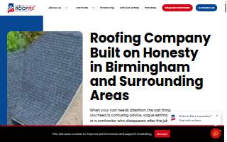 Alabama Roof RX of Alabaster website