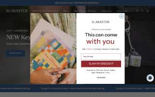 Alabaster website