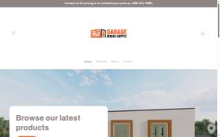 Garage Doors Supply website