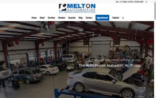 Melton Automotive website