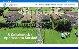 Pickett Construction website