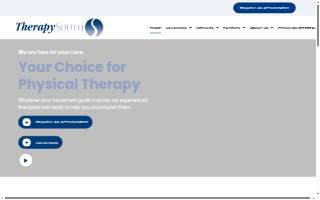 TherapySouth Alabaster/Pelham website