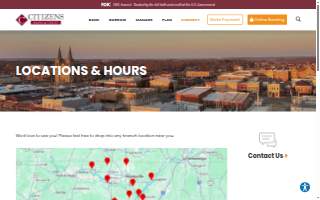Citizens Bank & Trust website