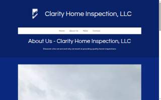 Clarity Home Inspections, LLC website