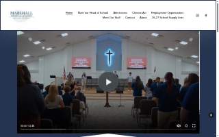 Marshall Christian Academy website