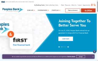 Peoples Bank of Alabama website