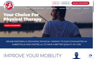 Rehab Partners website