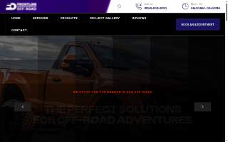 Frontline Offroad website