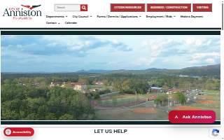 Anniston Foot Care Center website