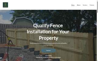 Davis Fence Sales website