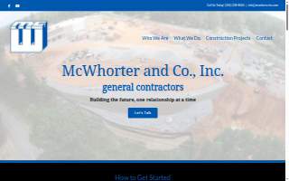 McWhorter And Company website