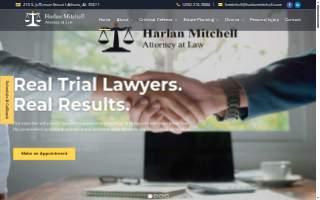 Harlan D. Mitchell, Legal Services LLC website