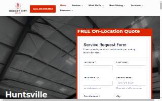 Rocket City Epoxy LLC website