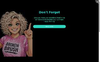 The Broken Brush Studio website