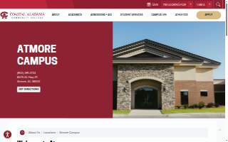 Coastal Alabama Community College: Atmore Campus website