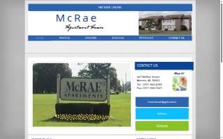 Mc Rae Ltd Apartments website