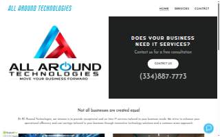 All Around Technologies website
