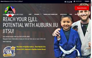 Auburn Jiu Jitsu, Brazilian Jiu Jitsu, Judo website
