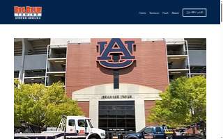 Big Blue Towing of Auburn website