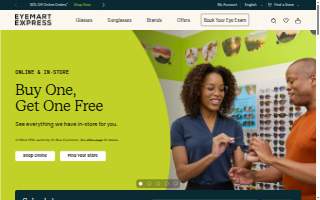 Eyemart Express website