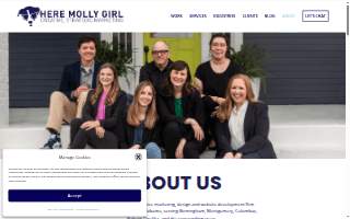Here Molly Girl website