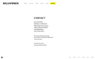 Hillworks website