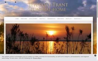 Jeffcoat Trant Funeral Home website