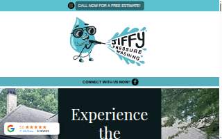 Jiffy Pressure Washing of Auburn website