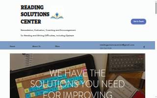 Reading Solutions Center of Auburn website