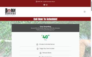 Barn and Bone Boarding website