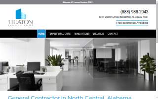 Heaton Construction Inc website