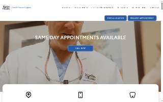 Koslin & Kahn Oral and Facial Surgery of Bessemer website