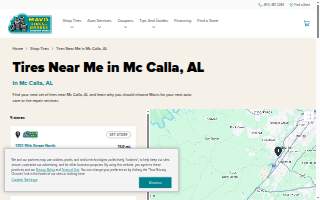 Mavis Tires & Brakes of Bessemer website
