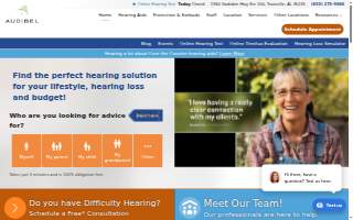 Pattillo Balance and Hearing Center website