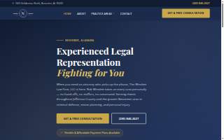 The Winslett Law Firm, LLC of Bessemer website