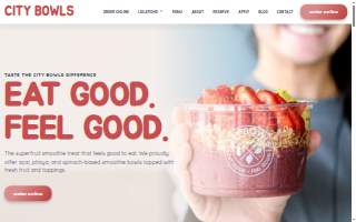 City Bowls website