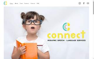 Connect Pediatric Speech-Language Services website
