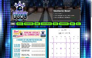 Vestavia Bowl of Birmingham website