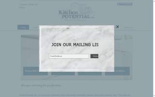 Kitchen Potential Inc. website
