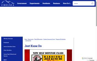 Hardcore Jeet Kune Do Chelsea website
