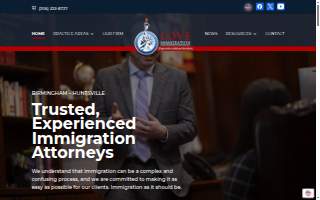 Love Immigration Law Firm of Chelsea website