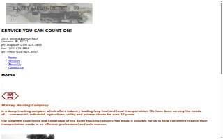 Massey Hauling Co Inc website