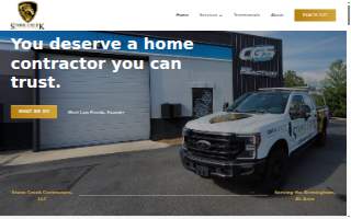 Stone Creek Contractors website