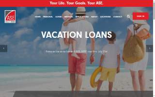 ASE Credit Union - Clanton website
