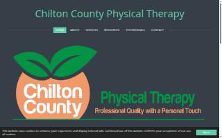 Chilton County Physical Therapy website