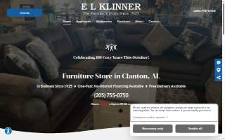 E. L. Klinner Furniture Company website
