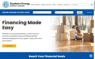 Southern Energy Credit Union website