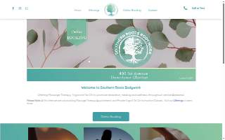 Southern Roots Bodywork website
